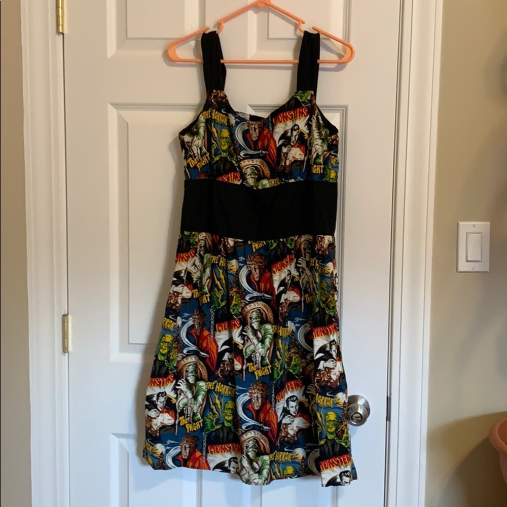 Halloween Monster Mash Boutique Dress